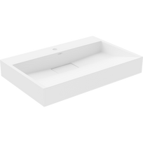 Mexen Ava stalviršio kriauklė iš konglomerato 1/O 70 x 46 cm, balta - 23017001