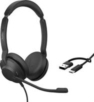 "Jabra Evolve2 30 SE" telefono ausinės laidinės stereofoninės juodos spalvos mikrofonas su triukšmo slopinimu