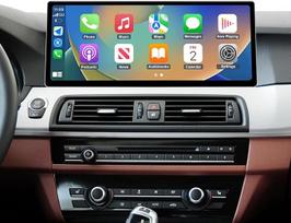 "Ninetom" 12,3 colių automobilinis radijas, "Apple CarPlay"/"Android Car"/"Mirrorlink"/"GPS", skirtas 2010-2012 m. 5 serijos F10/F11 BMW su CIC jutikliniu ekranu, GPS navigacija automobiliui, integruotas DSP