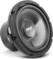 1 x PLMW83 20cm 200mm 8" Dia 100 Watt Rms 200 Watt Max Single Voice Coil 4 Ohm Impedance 91dB Rubber Suspension Car Boot Subwoofer