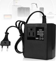 200 W įtampos keitiklis transformatorius iš 220 V į 110 V, maitinimo adapteris, mažinantis maitinimą, kelioninis maitinimo adapteris, ES kištukas