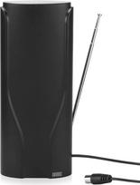August DTA600 TV antena DVB-T/DVB-T2 su signalo stiprintuvu - Skaitmeninė HD vidinė antena 5 m ilgio kabeliu, skirta TV/DAB/FM radijui/DVB-T2 imtuvui/televizoriui/televizoriui/visiems DVB-T2 įrenginiams viduje lauke
