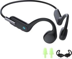 HIFI WALKER kaulų garso ausinės MP3 grotuvas Vandeniui atsparios IPX8 povandeninės atviros ausinės sportinės ausinės Belaidis muzikos grotuvas 32GB atminties Bluetooth 5.3 bėgimui, važiavimui dviračiu, plaukikams