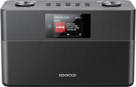 KENWOOD CR-ST100S-B išmanusis radijas su internetiniu radiju, "WiFi", 2 x 10 W RMS, "Bass Reflex" garsiakalbis, DAB+, FM, "Bluetooth", USB, linijinis įėjimas ir išėjimas, žadintuvo funkcija, miego laikmatis, spalvotas TFT ekranas, nuotolinio valdymo pulta