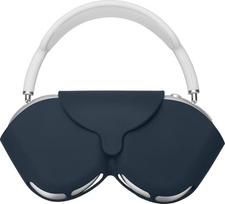 kwmobile Dėklas, suderinamas su "Apple AirPods Max" dėklu - Silikoninis ausinių dėklas - Tamsiai šiferio spalvos dangtelis