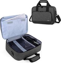 Luxja Projector Bag with Protective Case for Laptop, Projector Bag Compatible with Acer, BenQ, Epson, Optoma and Viewsonic Projector, 39.4 cm x 28 cm x 13.5 cm, Black