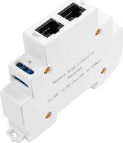SinLoon DIN bėgis Ethernet viršįtampių apsauga 100Mbps POE viršįtampių apsauga 1-2-3-6 jungikliui, maršrutizatoriui, apsaugos kamerai, tinklo įrenginiui