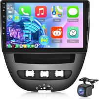 [2+64G] "Android 13" automobilinis radijas "Peugeot 107" / "Citroen C1" / "Toyota Aygo" 2005-2014 su "Wireless Carplay" ir "Android Car" - 10,1 colių jutiklinis ekranas su WiFi GPS DSP SWC + AHD galinio vaizdo kamera