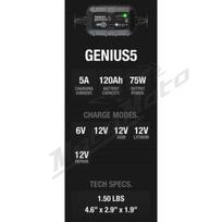 NOCO Genius5 Akumuliatoriaus pakrovėjas 6/12V 5A