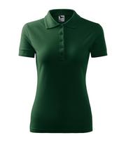 Moteriški Polo Marškinėliai MALFINI Pique Polo, Dark green