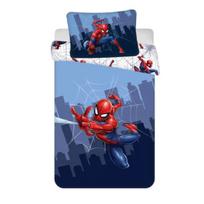 Patalynės komplektas Spiderman City, 100×135, 2 dalys, Mėlynas