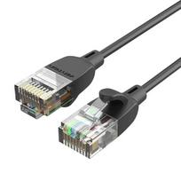 UTP cat.6A tinklo kabelis Vention IBIBG 1,5 m juodas, NECVNTIBIBG