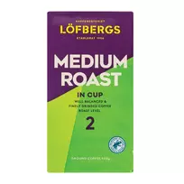 Kava Löfbergs Medium Roast In Cup RA, 500g