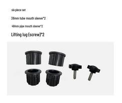 Lauko skėčio pagrindas: Skėčio nuo saulės įsodintuvas į žemę, Marmuro tvirtiklis, Anglies plieno ir nerūdijančio plieno vamzdis Material Color black