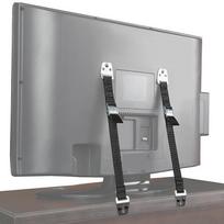 LCD televizoriaus apsaugos nuo apvirtimo dirželis: Vaiko saugos ekrano fiksatorius 2 Straps