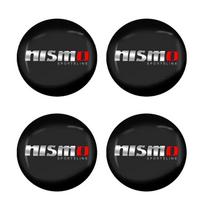 4 vnt. 56 mm automobilio ratų centro stebulės gaubteliai emblemos lipdukas lipdukas Nissan Nismo Almera Tiida Sunny QASHQAI Skyline Juke X-TRAI MARCH LIVINA