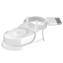 Pakaitinis įkrovimo pagrindas Philips elektriniam dantų šepetėliui, indukcinis įkrovimo stovas su laikikliu šepetėlių galvutėms Sonicare