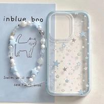 Star Ink Dot Cat Claw Is Suitable for Apple Iphone17promax Mobile Phone Case 16/15p Cute Three-in-one Border Apple 17