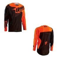 Men's Long Sleeve Off-road Motorcycle Mountain Bike Clothing Spring and Autumn Round Neck Top S