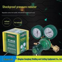 Deguonies Acetileno Propano Argono CO2 Slėgio Reduktorius su Manometru su Apsauginiu Gaubtu Acetylene Pressure Reducer