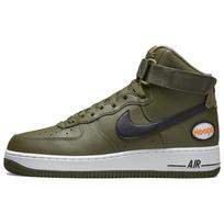 Nike Air Force 1 High 07 LV8 Hoops Pack - Rough Green Vyriški kedai Juodi Total-Orange DH7453-300 43