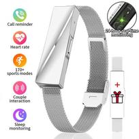 SACOSDING No Screen Fashion Smart Watch Woman Sport Fitness Heart Rate Monitor Bracelet 1ATM Waterproof New Smartwatch For Android IOS