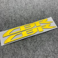 Motociklo 3D aplikacija Emblema Ženklelis Lipdukai Minkštas plastikas Iškilus bakas Ratas Bakas Lipdukai Honda CBR100ORR CBR 10OORR 20O8-2017 auksas