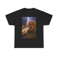 Back To The Future Funny Graphic T Shirt Jokes Unisex Heavy Cotton Tee XL