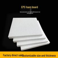 Polistireninė EPS putų plokštė - Balta izoliacinė ir amortizacinė medžiaga Semi-rigid foam