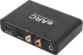 "Tangxi EARC Audio Extractor", 24 bitų 192 kHz HDMI alkūnė, skirta analoginiam 3,5 mm L/R stereofoniniam garso keitikliui, HDMI EARC/ARC optinis garso adapteris HDTV garsiakalbio stiprintuvui
