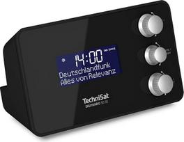 "TechniSat DIGITRADIO 50 SE" radijo žadintuvas (DAB+/FM imtuvas, apšviečiamas ekranas, žadintuvas su dviem reguliuojamais žadintuvo laikais, "Snooze", miego laikmatis, 1,5 W, ausinių lizdas, USB įkrovimas), juodas