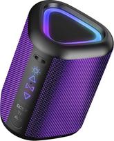 aowoka "Bluetooth" garsiakalbis su šviesa, 2025 muzikinė dėžutė, nešiojama dėžutė, "Bluetooth 5.4", 30 dalių, patobulinti bosai, IPX7 atsparus vandeniui, lauko garsiakalbis kelionėms, sportui, vakarėliams, važiavimui dviračiu
