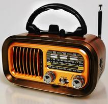 Mažas radijo imtuvas su baterija, AM/FM/SW retro radijo imtuvas su "Bluetooth", lagamino radijo imtuvas Virtuvės radijo imtuvas su 1200 mAh baterijomis arba D elementų baterijomis, nešiojamasis radijo imtuvas su baterija palaiko USB/TF kortelę/TWS