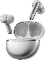 QCY MeloBuds N70 Bluetooth ausinės su adaptyviuoju hibridiniu triukšmo slopinimu, -56 dB triukšmo slopinimas, LDAC Hi-Res Audio, 6 mikrofonų AI Clear Call, 50 val. atkūrimo laikas, belaidis įkrovimas, IPX5, Bluetooth 6.0
