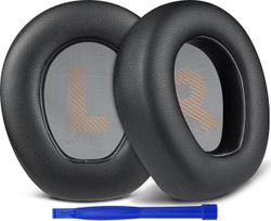 SOULWIT pakaitiniai ausų įdėklai JBL Quantum One ausinėms, pakaitiniai įdėklai su minkšta proteino oda ir didelio tankio triukšmo izoliacijos atminties putomis