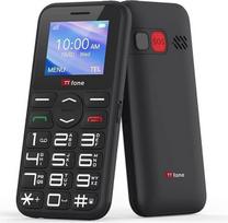 TTfone TT190 Avarinis mobilusis telefonas su dideliu mygtuku senjorams Neblokuotas paprastas pigiausias telefonas (su įkrovikliu)