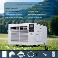 Uodų tinklas, patalpos bendrabutis, mobilus oro kondicionierius, 1 AG, nemokamas montavimas ir drenažas, suderinamas su palapine 220V Korean plug