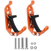 2Pcs Quick Release Luggage rack buckle clip Shovel Mount for Roof Rack Securely Mounts Rack Tool Holder Car Accessories geltona