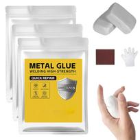Purvo geležies lipni metalo keramikos stipri lipni liejimo remonto vamzdžių suvirinimo lipni plastikinė purvo PVC plieno purvo geležies klijai 3PCS juoda