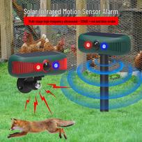 Saulės ultragarsinis signalizatorius: Infraraudonasis gyvūnų atbaidytojas šernams ir kiaunėms. N911Y Red Green Shell (Chinese Language Version)