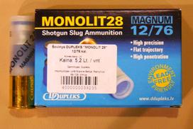 Šovinys DDUPLEKS "MONOLIT 28" 12/76 kal.
