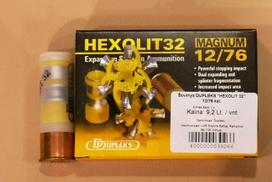 Šovinys DDUPLEKS "HEXOLIT 32" 12/76 kal.