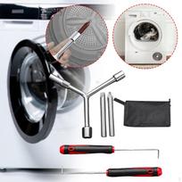 Maintenance Kit for Washing Machines with Y-key Hooks And Screwdrivers Cleaning 5 pieces