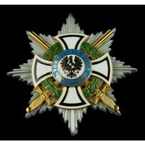 Pasaulinio karo Hohenzollernų Karališkasis Astralinis Emblema