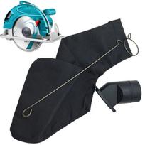1Pcs Anti-dust Cover Bag 255 Miter Saw Belt Sander Dust Collector Bags Power Tools Black Cloth Collection Bags United States