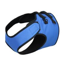Vyresnio šuns priekinės kojos atramos diržas - Oksfordo audinys S - Belly (45-56cm) Neck (35-42cm) mėlyna