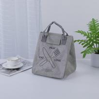 Japoniškas izoliuotas bento krepšys: Neperšlampama, atspari aliejui, nešiojama pietų dėžutė biuro darbuotojams 19cm Length * 17cm Width * 24cm Height black