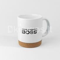 Puodelis „World's Best Boss“, 300 ml