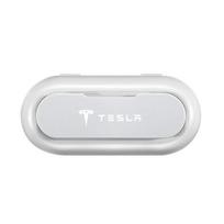 Automobilio skydelis nuo saulės Akinių laikymo dėžutė Laikiklis Organizatorius Automobilio priedai Tesla Model 3 Model S Model X Model Y Roadster Bonina Coil balta