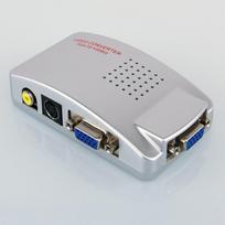 AV į VGA/BNC vaizdo konverteris - RCA į monitoriaus adapteris